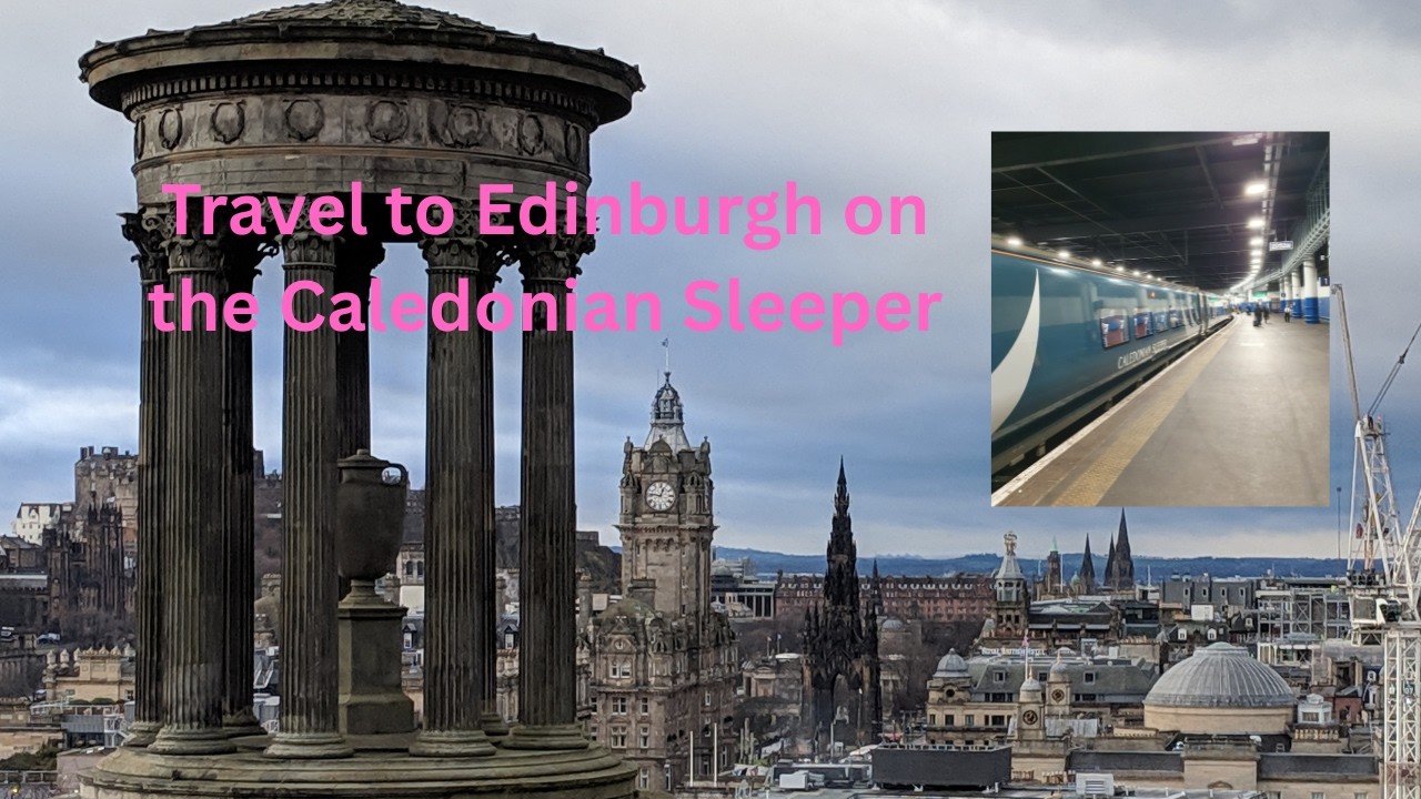 Caledonian Sleeper to Edinburgh and stay in Scotland's capital. YOU HAVE TO SEE THIS