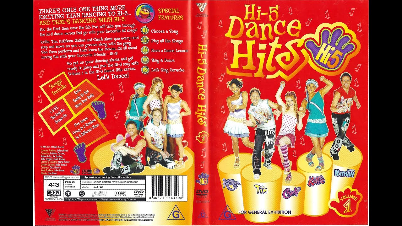 Hi-5 Dance Hits Volume 1 2005 AU DVD Full Video