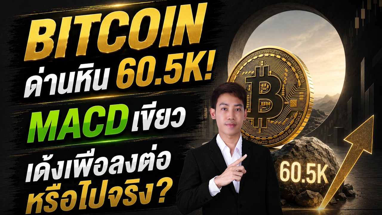 BITCOIN 60.5Kวัดใจ Divergence พากลับตัวจริงไหม?