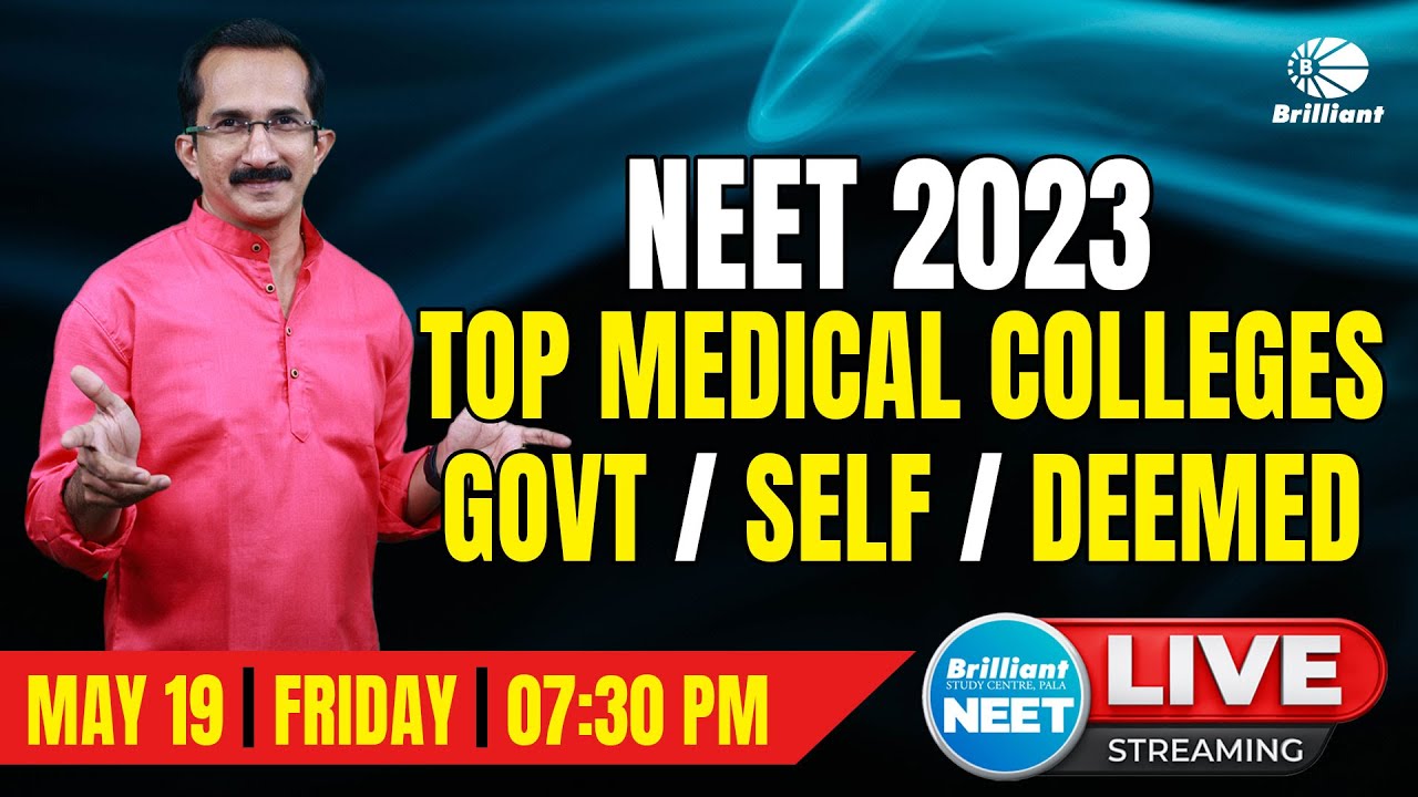 NEET 2023 | Top Medical Colleges | Govt/ Self/ Deemed