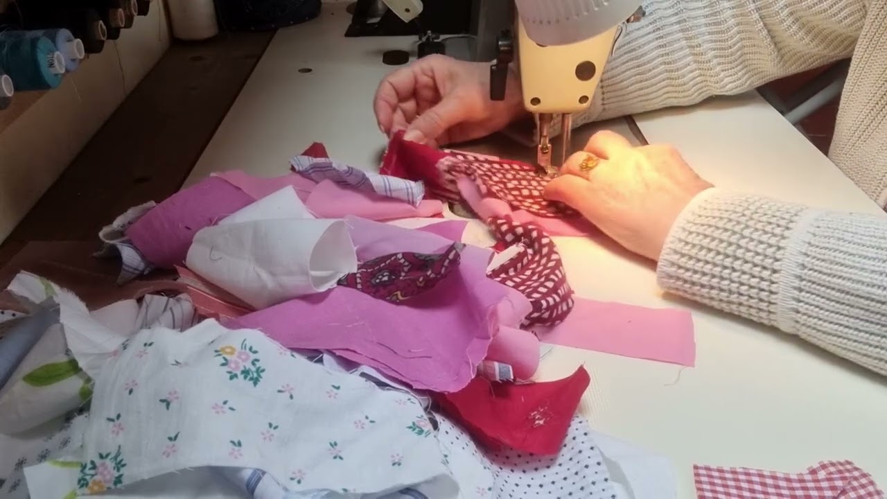 Patchwork. Богатство лоскутницы--- лоскуты. 