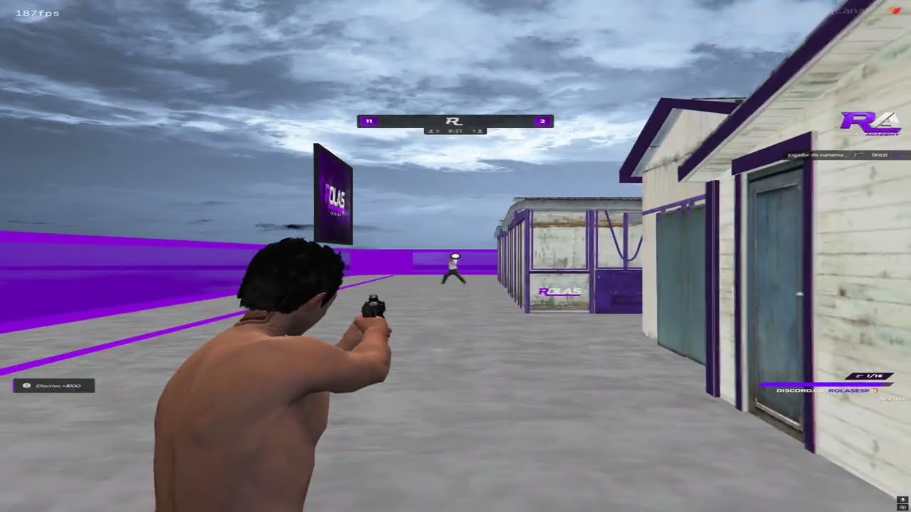 Un panameño congelado jugando con su brrr la ganga