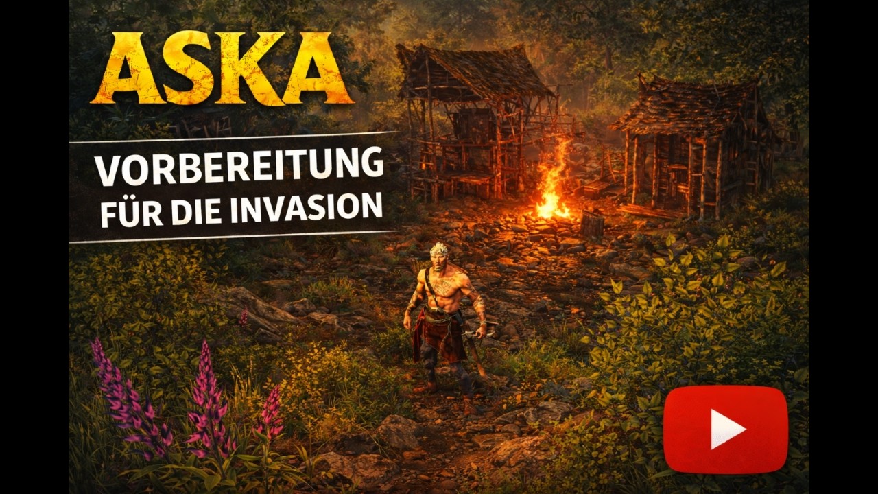 🏡 ASKA Let’s Play – Dorfausbau & Vorbereitung | Livestream vom 01.03.2026