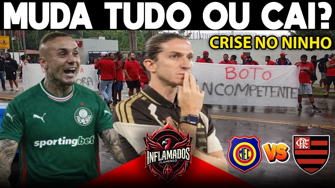 CRISE! FILIPE LUIS VAI MUDAR TUDO!? | PRÉ-JOGO MADUREIRA X FLAMENGO | PALMEIRAS QUER CEBOLINHA