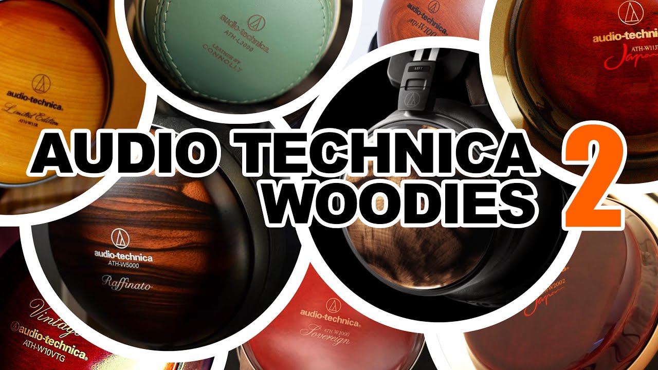 The Legendary Woodies 2 - Audio Technica AWKG/W10VTG/W11JPN/W11R/W100/W1000/W2002/W5000/L3000 Demo
