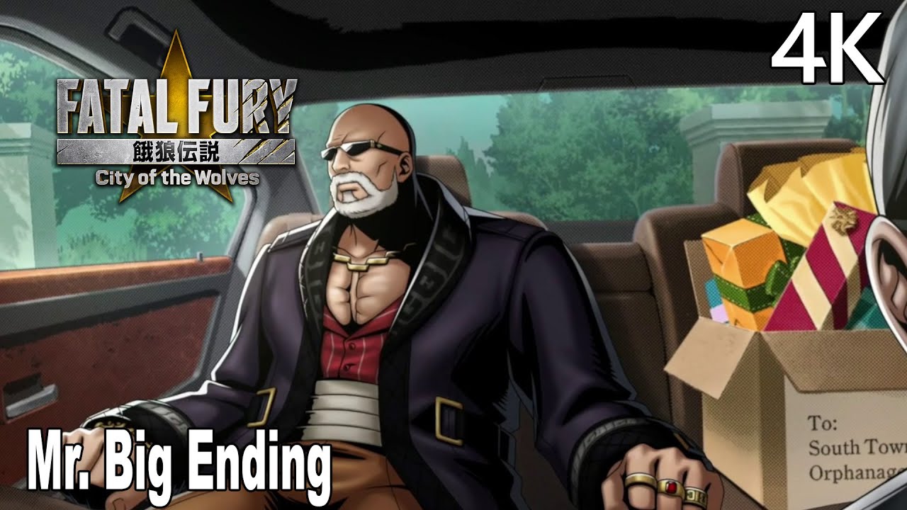 Fatal Fury City of the Wolves Mr. Big Ending 4K