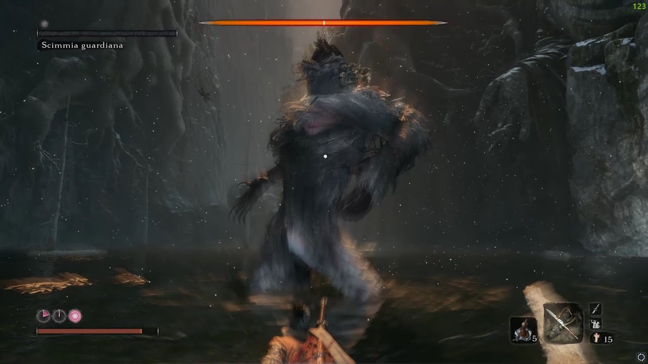 King Kong perde la testa e diventa uno scimmione pazzo sgravato - Sekiro (Guardian Ape/Headless Ape)