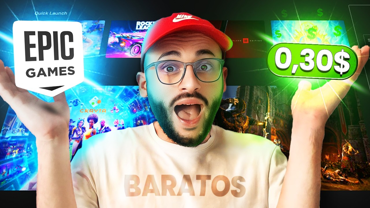 Asi son los 5 JUEGOS mas BARATOS de Epic Games &iquest;Valen la pena? 💰🎮