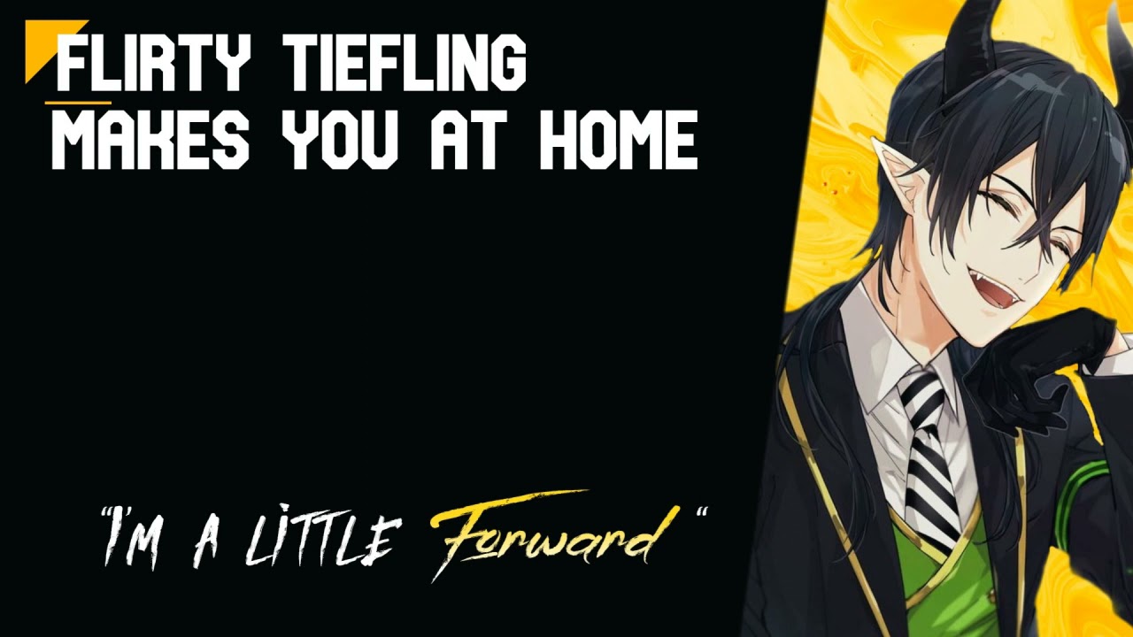 [ASMR] Flirty Tiefling Makes You At Home 💚