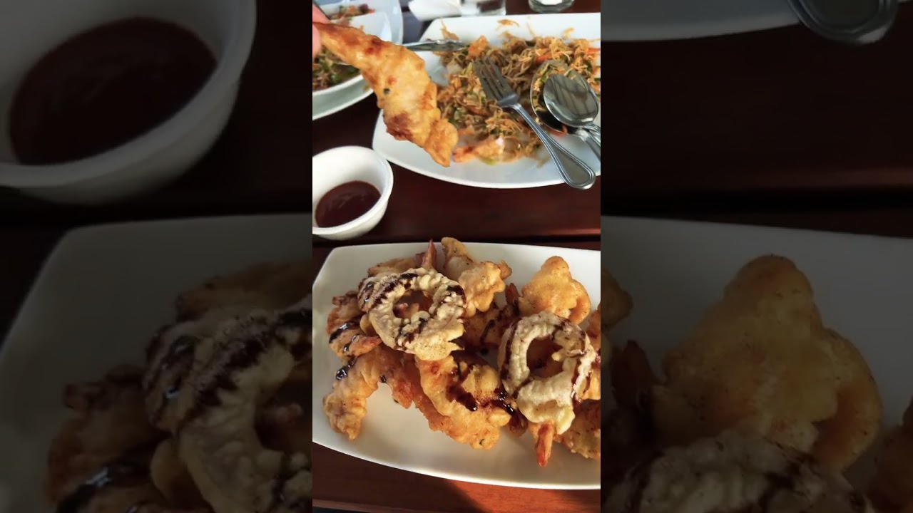 Местная кухня в Шри-Ланке Local cuisine in Sri Lanka#шриланка #морепродукты#seafood #креветки#shrimp