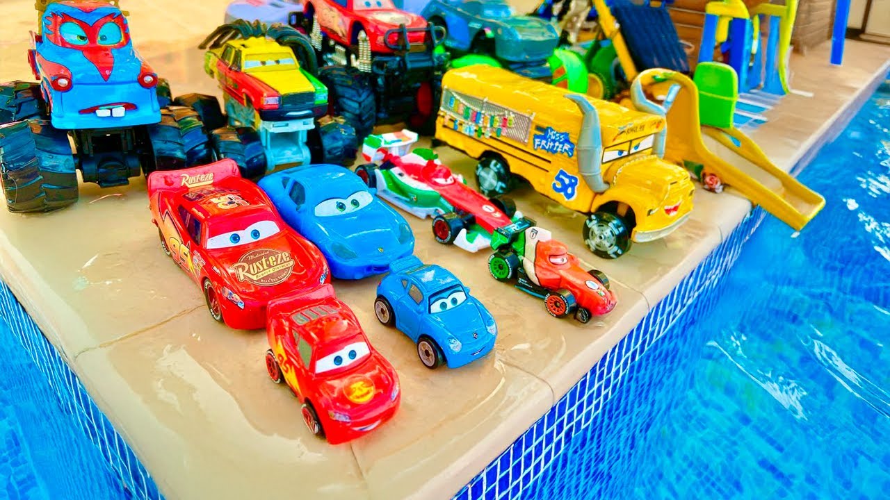 Обзор игрушек Disney Pixar Cars | Молния Маккуин, Финн Макмиссл, Мак, Док Хадсон, Круз Рамирес