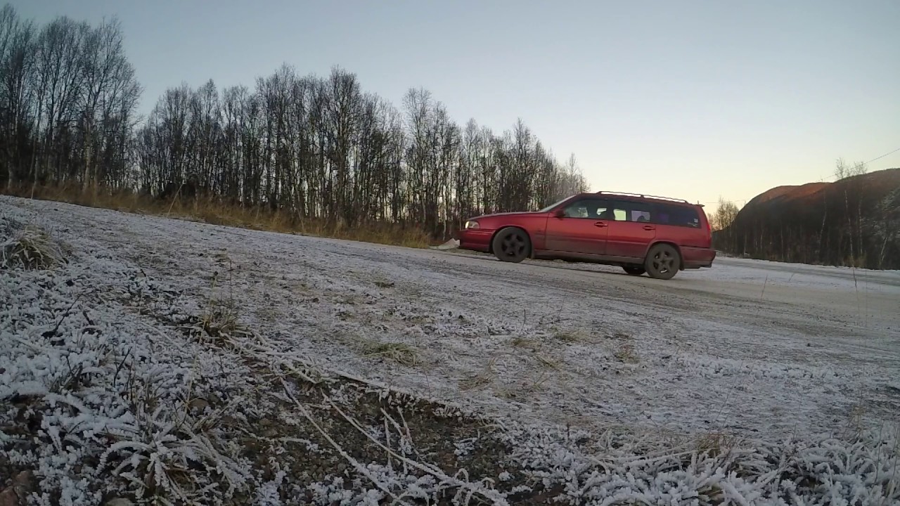 GoPro Hero 5   Volvo v70 Awd test - 1080p 120FPS