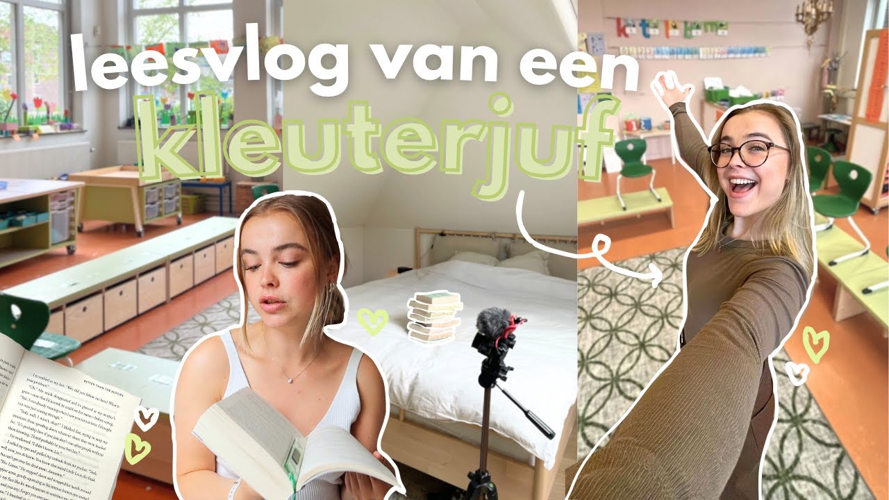 hoeveel ik lees in een week naast mijn werk als juf 📚| leesvlog