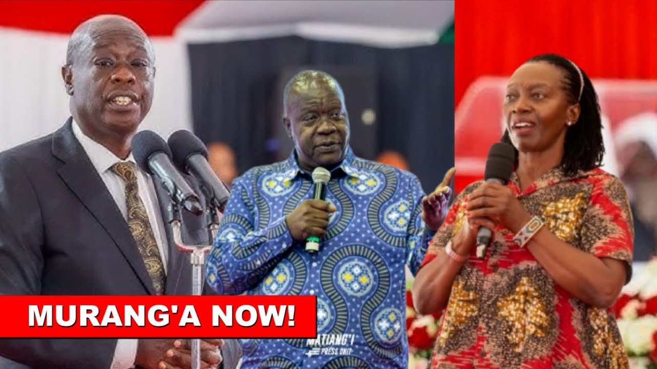 LIVE: Gachagua, Matiangi, Martha Karua and other leaders attending burial in Muranga!