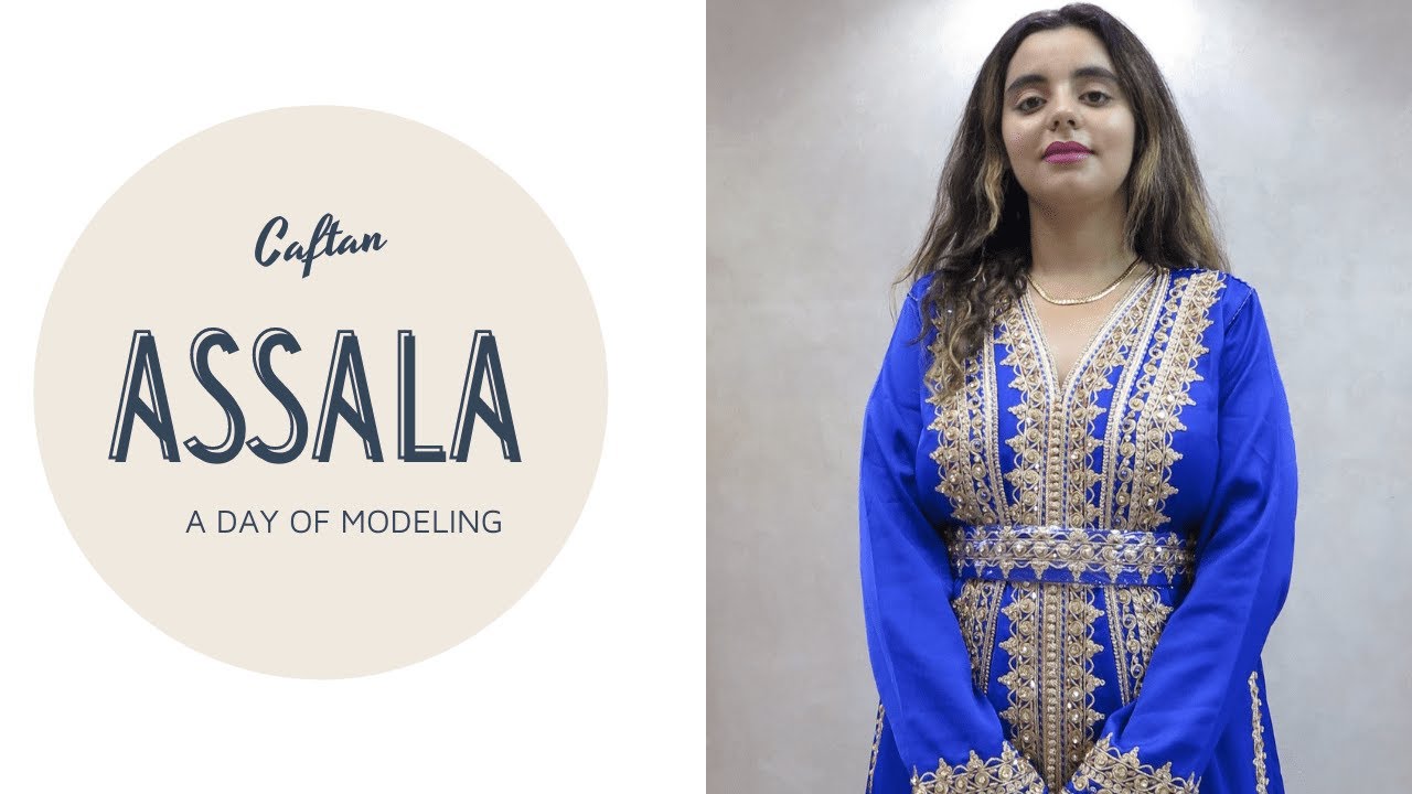 A day of modeling | Caftan Shoot | How we can create content in Marrakech | Assala