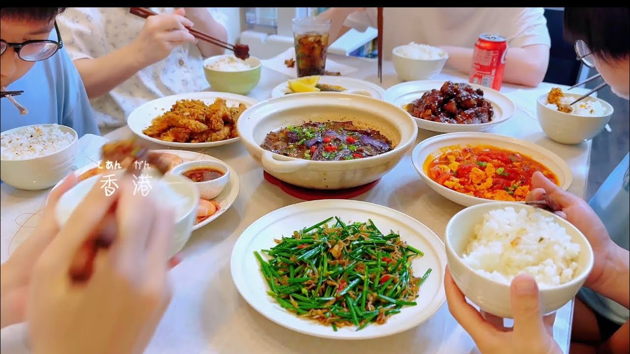 香港一家四口｜日常｜晚餐vlog