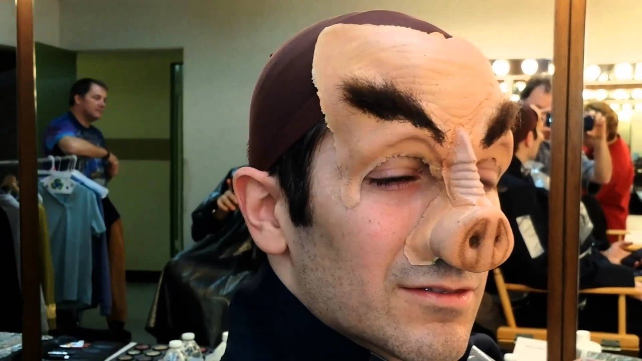 In The Makeup Chair With Ryan T Husk on the set of Star Trek Continues