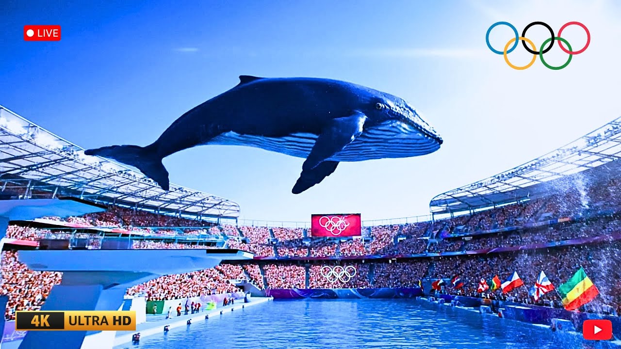 Эпичные олимпийские прыжки в воду с участием животных: кто завоюет золотую медаль? 🏅 Лучшие прыжк...