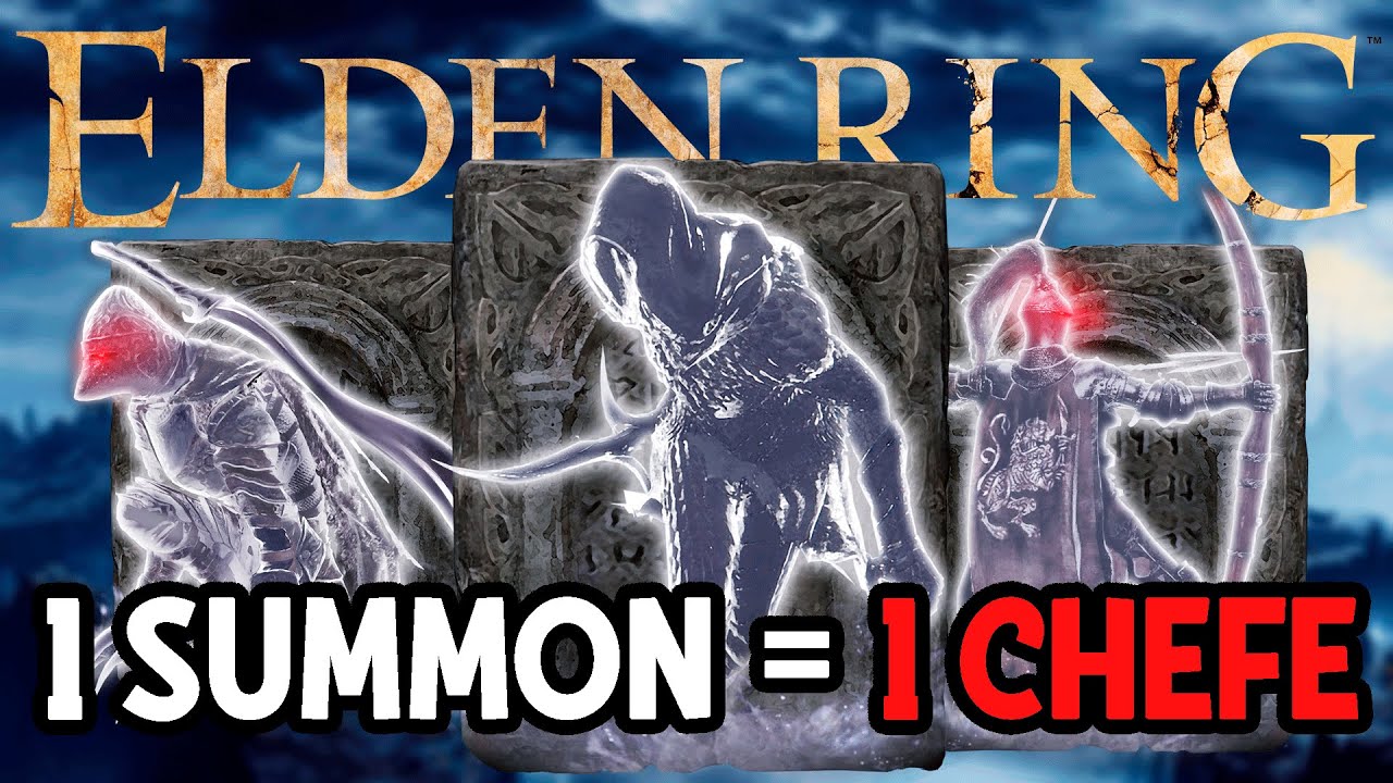 ZERANDO ELDEN RING SÓ USANDO SUMMONS! - Desafio Soulsborne