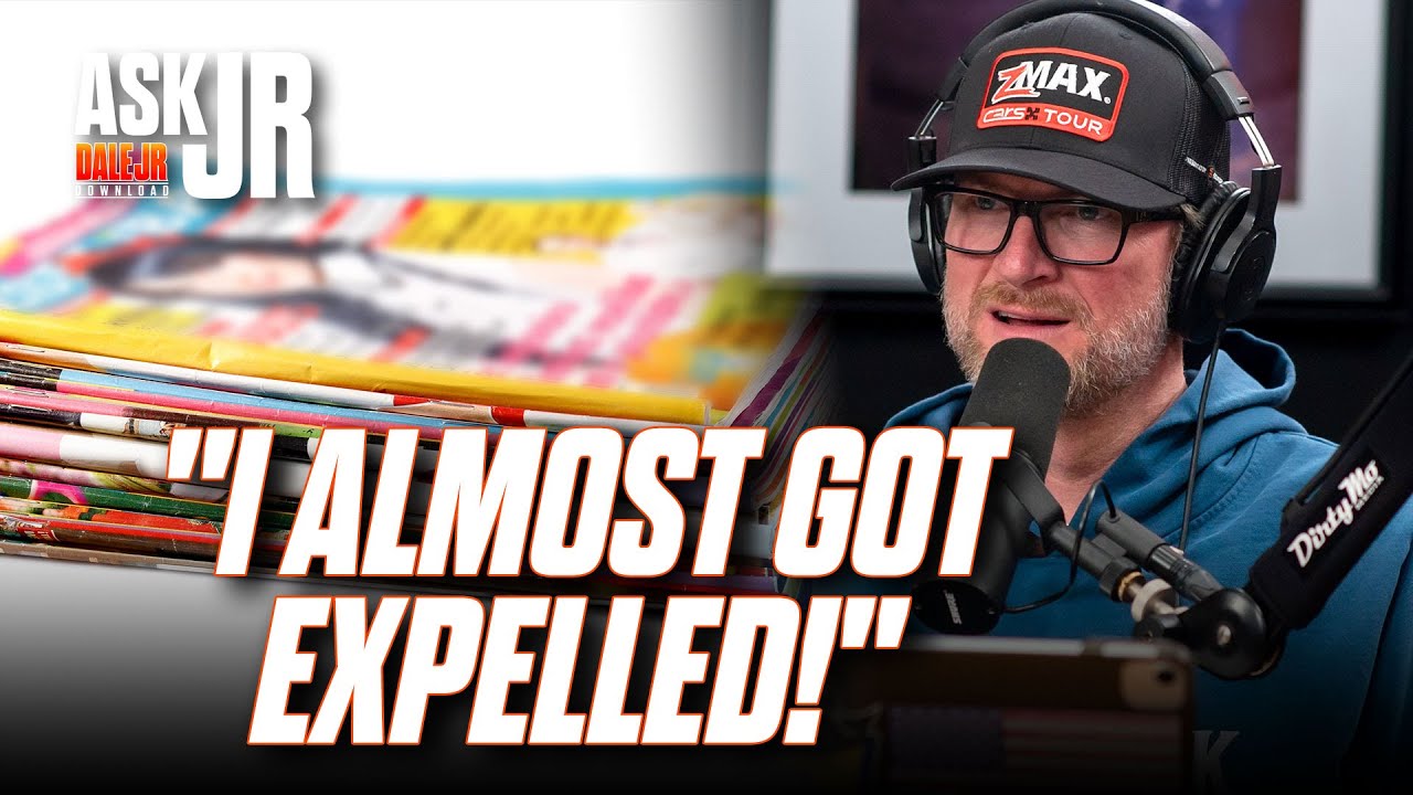 Why On Earth Did Dale Jr. Think He Could Bring THIS To School?