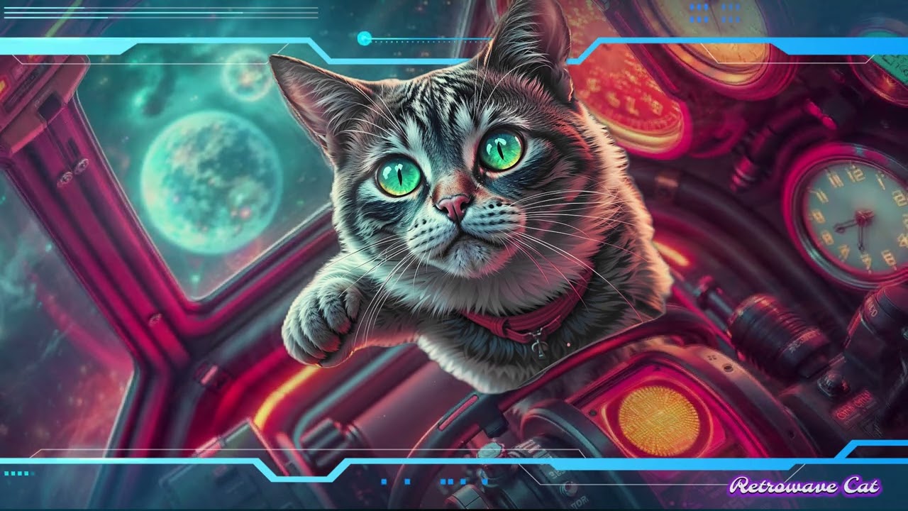 Retrowave Beats: Furrever Timeless | Chillwave - Nostalgic Synthwave for Studying