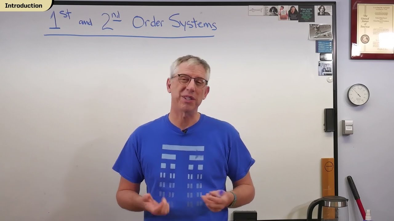First and Second Order Systems in MATLAB - ENGT 509 29-2