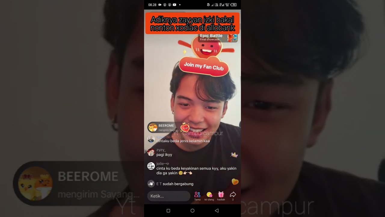 Adiknya zayyan 