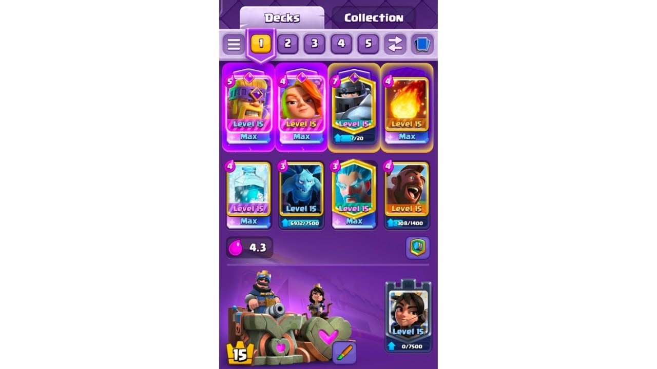 Clash Royale - Deck Gameplay - Episode 5