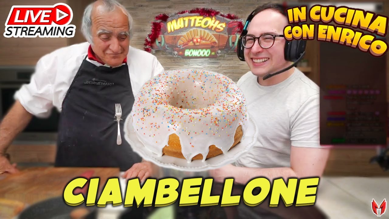 CIAMBELLONE con ENRICO CHEF | IN CUCINA CON MATTEOHS