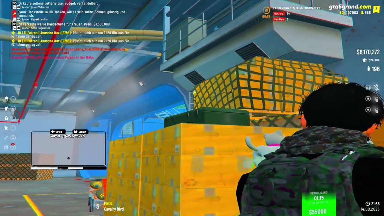 [Grand RP] ,,Er ist wieder zurück!´´ I Junior Mogel x Tekknine x Vagos