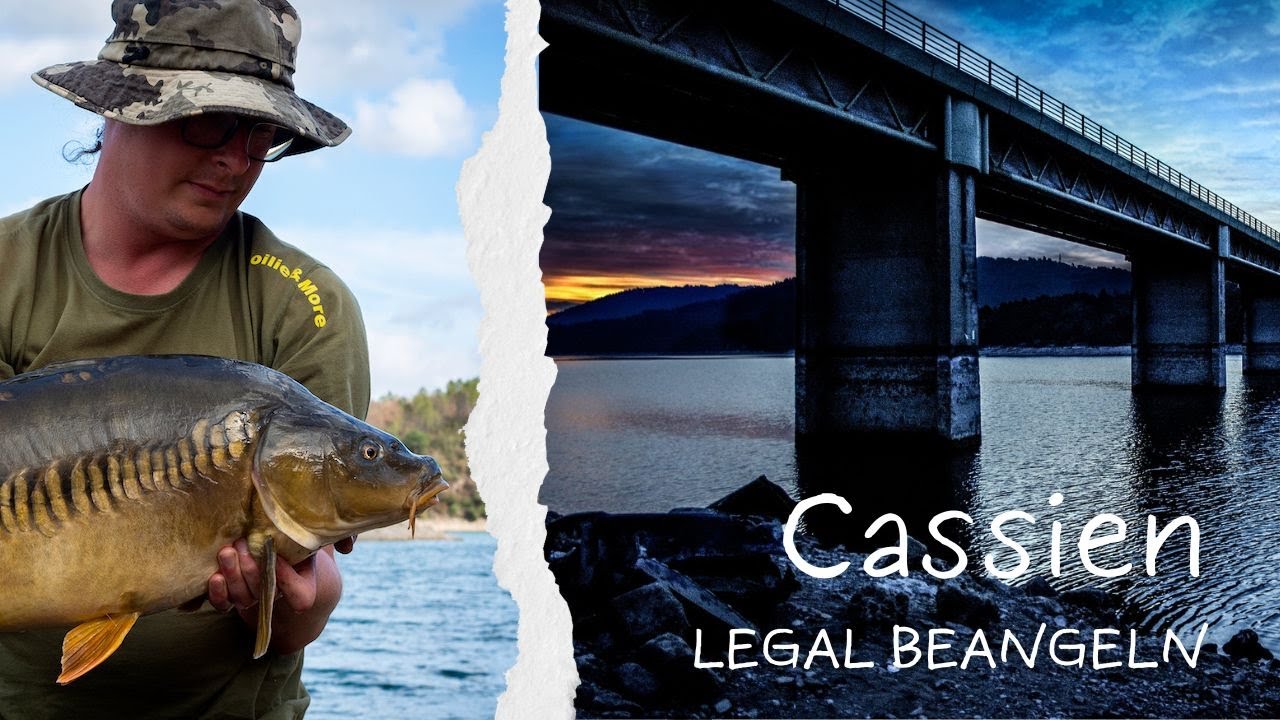 Spätsommertage am Cassien – legales Angeln mit Daniel Polsinger