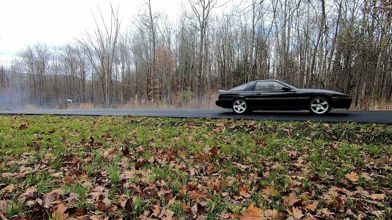 The First Burnout in the 1UZ Supra