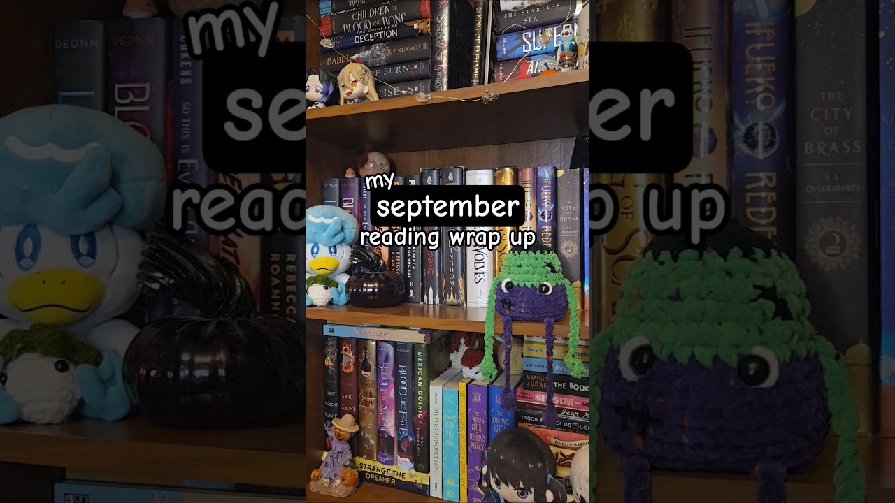 all of the books, manga, + manga chapters i read in september 🍂 #booktube #wrapup #whatiread