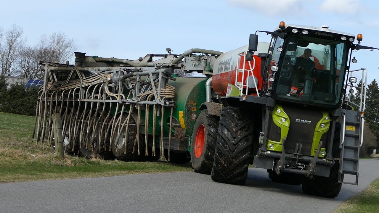 Claas Xerion 4000 SaddleTrac w/ Samson PG25 & 36-Meter Harsø Boom | Special Build | Danish Agri