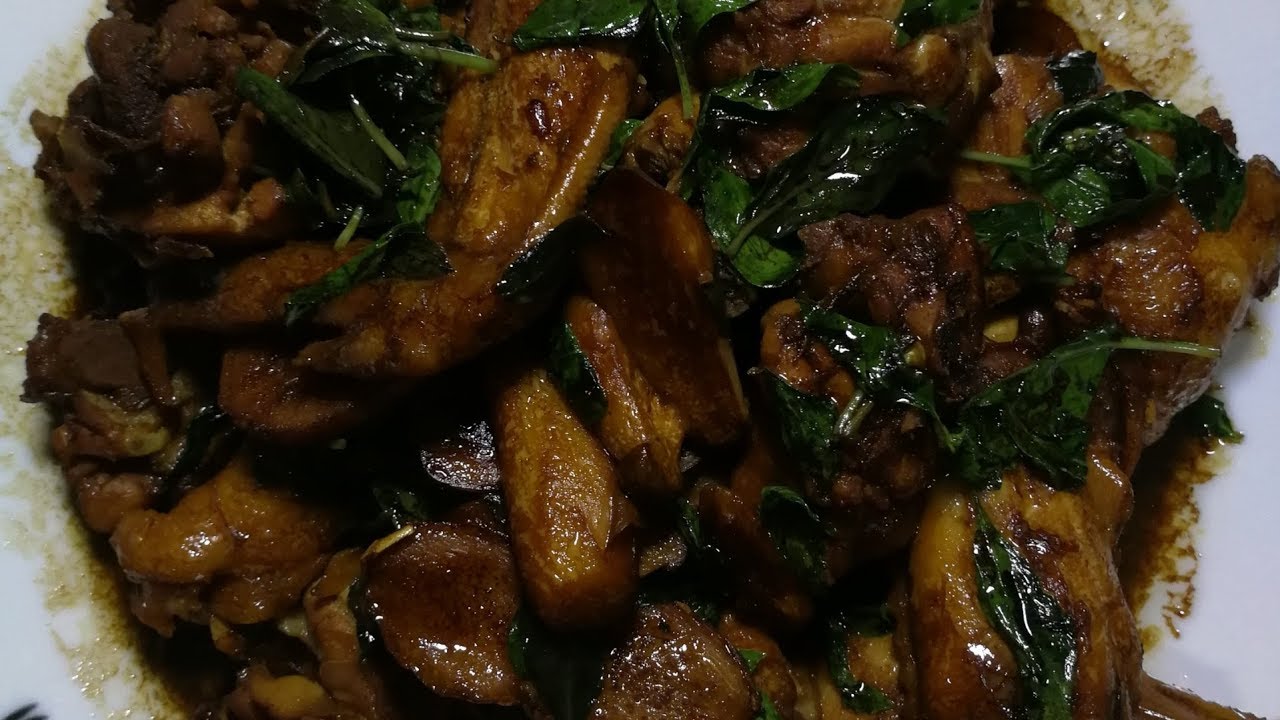 Cooking Ah Pa - Three Cups Chicken