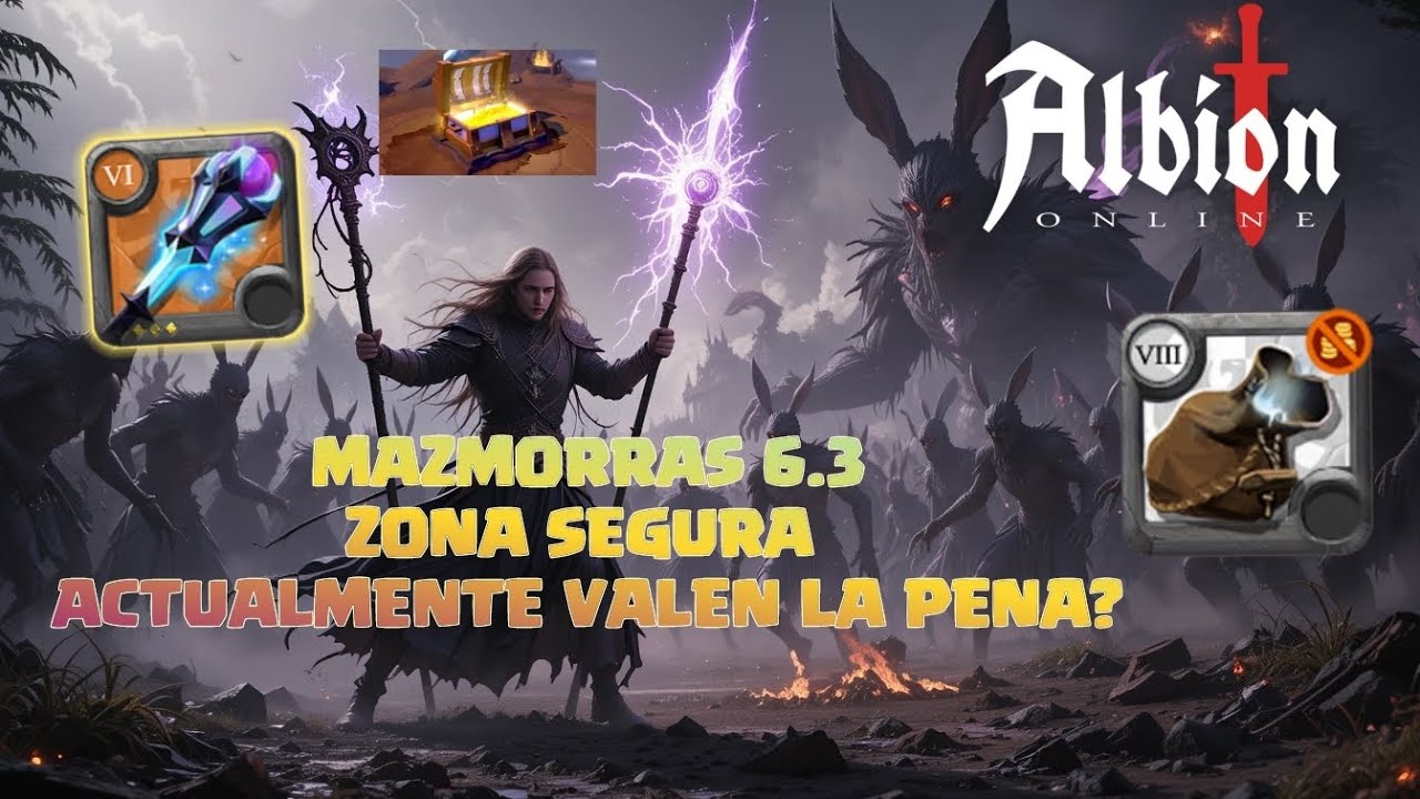 Mazmorras seis punto tres en zona segura