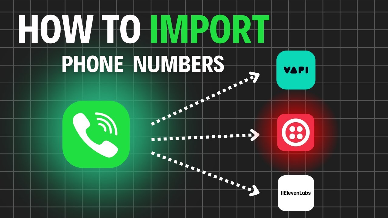 How to Connect Any Phone Number to an AI Voice Agent (VAPI + Twilio)