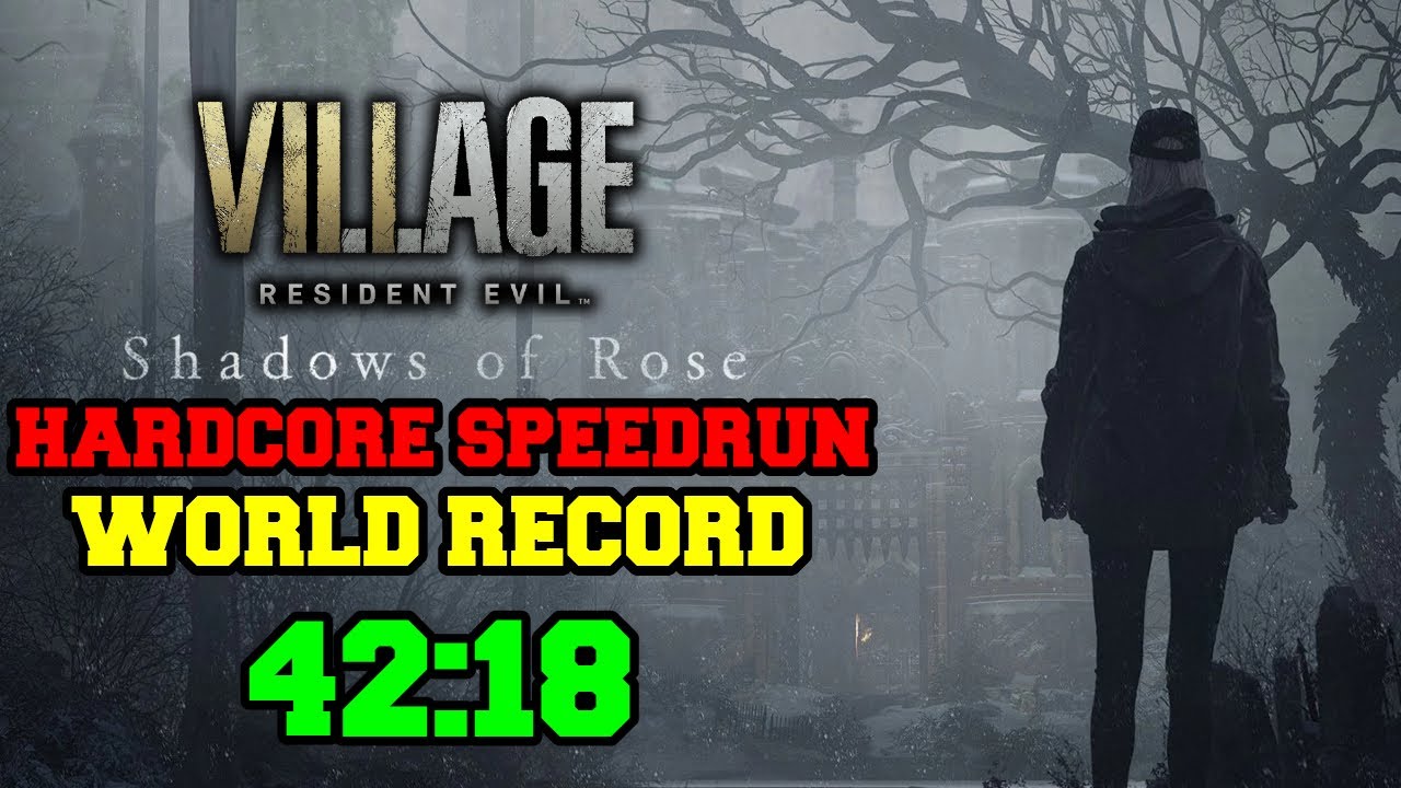 Resident Evil Village Shadows of Rose Hardcore Speedrun 42:18 (World Record)