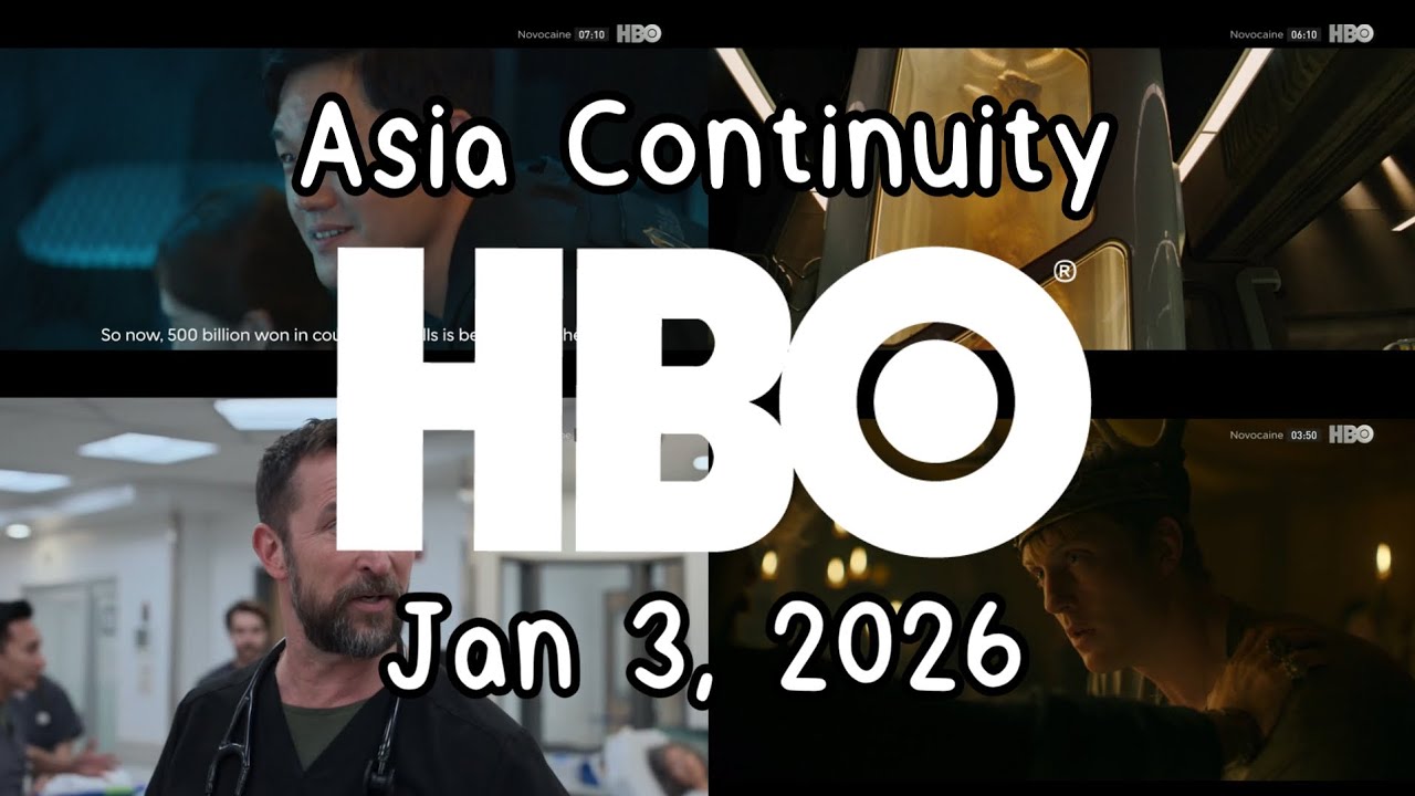 HBO ASIA Continuity | Jan 3, 2026