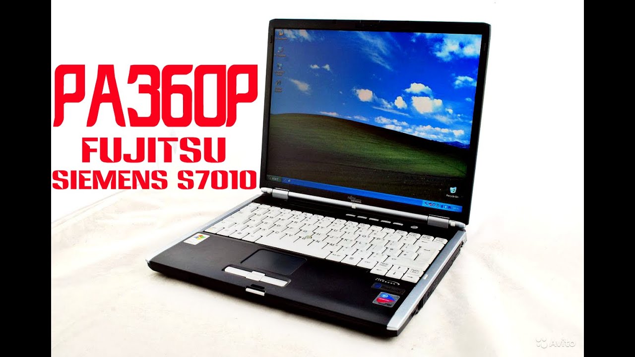 Разбор ноутбука Siemens Fujitsu s7010 - Analysis of laptop Fujitsu Siemens s7010