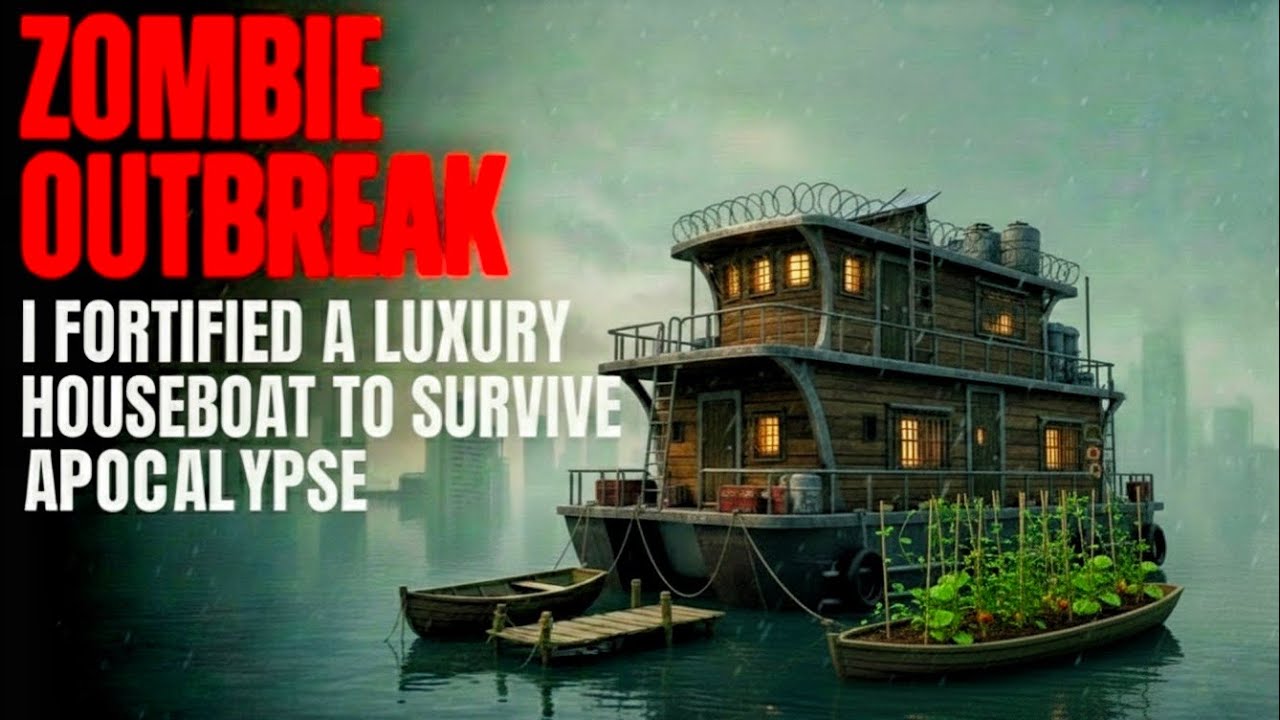 ZOMBIE OUTBREAK: I Fortified A Luxury HouseBoat To Survive Apocalypse