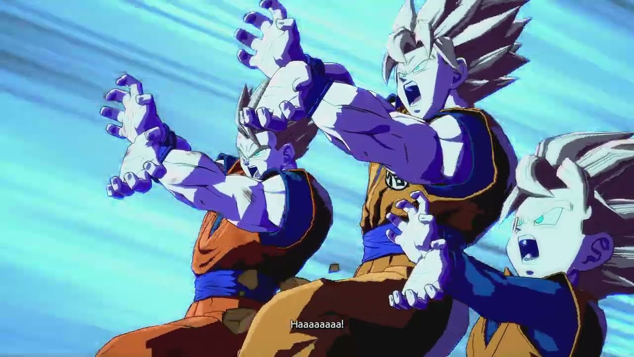 DRAGON BALL FighterZ - Gohan vs Broly Dramatic Finish (Japanese) @ 4K (60ᶠᵖˢ) ✔