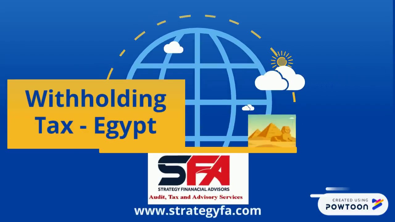 Withholding Tax - Egypt
