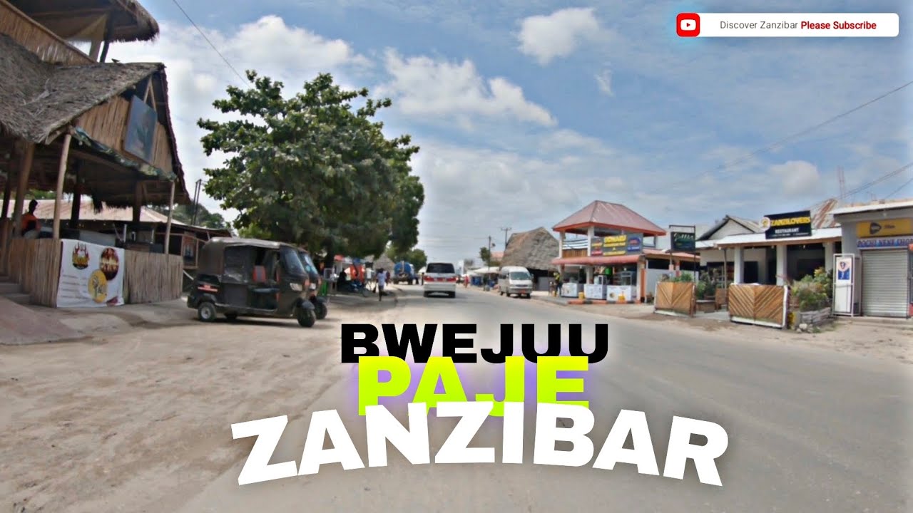 Angalia muonekano wa  maeneo ya Bwejuu Paje Zanzibar 2025 na maendeleo yake @discoverzanzibar