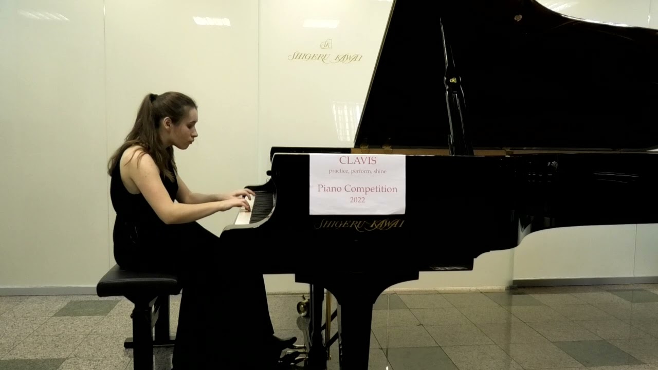 Anna McCargow / Clavis Competition Baroque 2022 / 20 years old