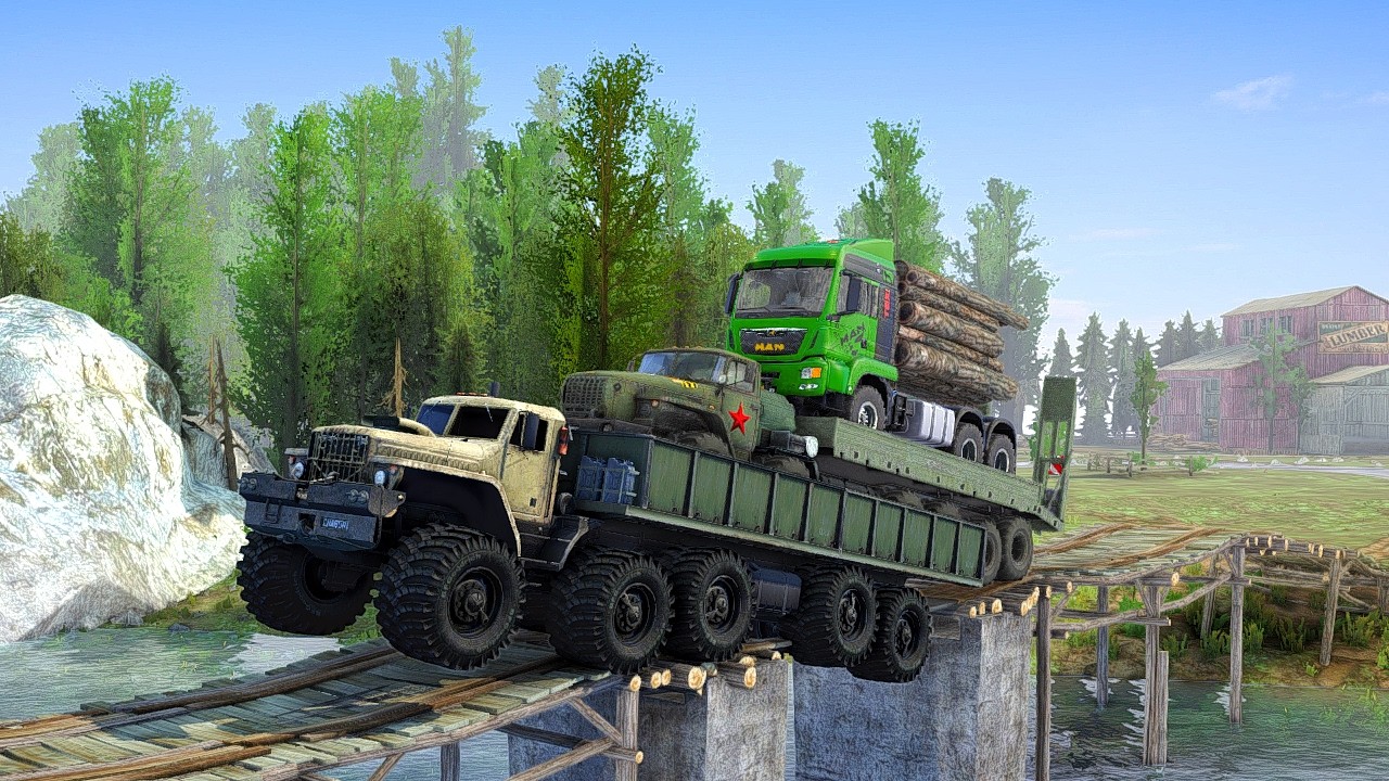 5 безумных способов, которыми военные грузовики с легкостью покоряют реки