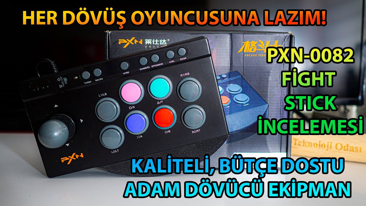 PXN Fight Stick İncelemesi! Ucuza Kalite ve Konfor Arayanlara!
