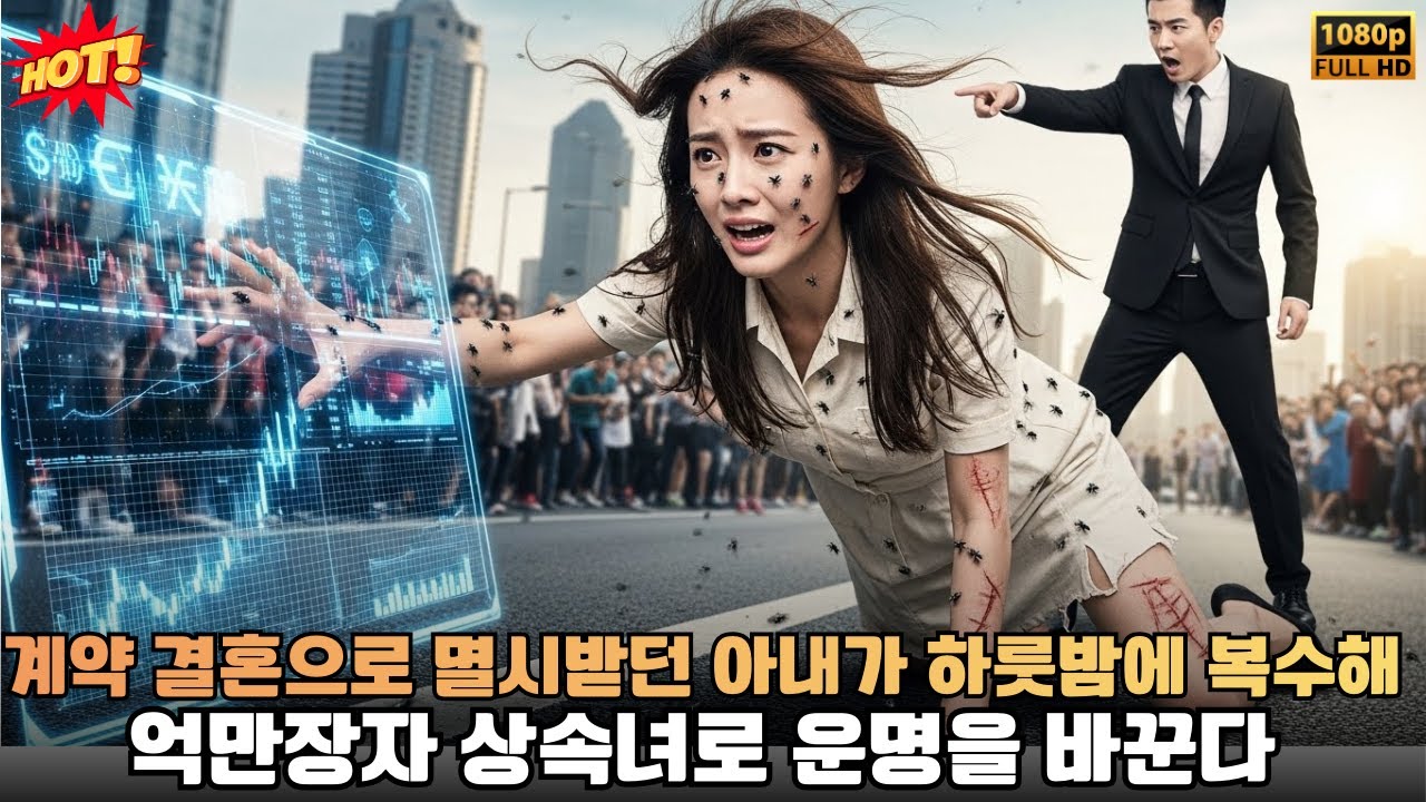 계약 결혼으로 멸시받던 아내가 하룻밤에 복수해 억만장자 상속녀로 운명을 바꾼다 💥👑