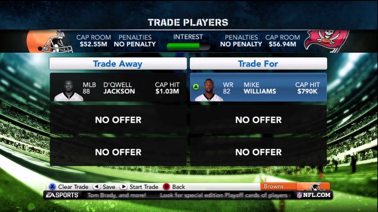 Trade Logic In Madden 12
