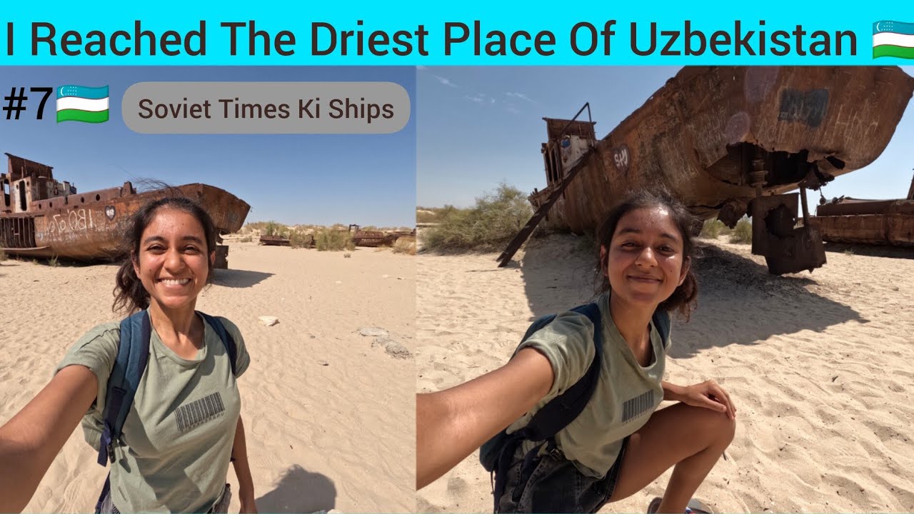 Abandon Soviet Ships In Aral Sea | Uzbek 🇺🇿